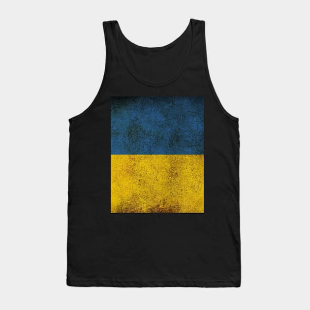 Ukraine Flag Tank Top by Cool Cool Design